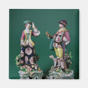 Imán Pares de figuras del arco de un deportista