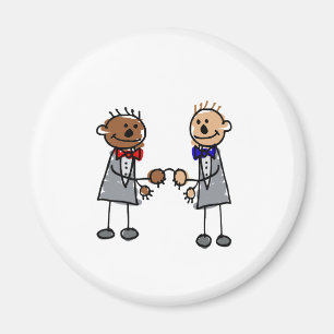 Imán Pares gay interraciales