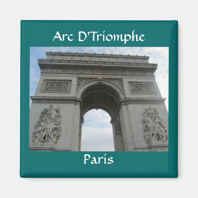 Imán París - Arco de Triunfo (Frente)