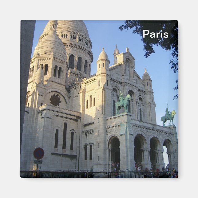 Imán París - Basílica del Sacr�-Coeur - (Frente)