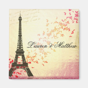 Imán París en amor - torre Eiffel