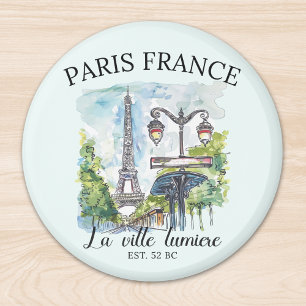 Imán Paris Frace - la ville lumiere vintage landscape