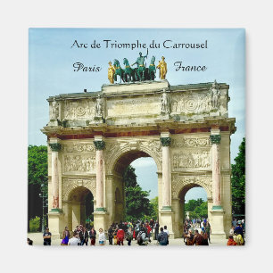 Imán París Francia - Arco de Triunfo del Carrousel