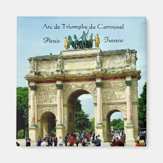 Imán París Francia - Arco de Triunfo del Carrousel
