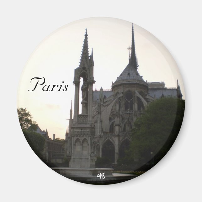 Imán París, Francia Magnet (Frente)