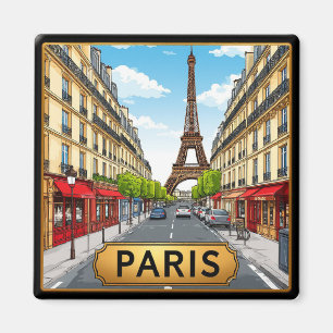 Imán 🧲 París Francia Recuerdo de Viaje Favorito 🗼