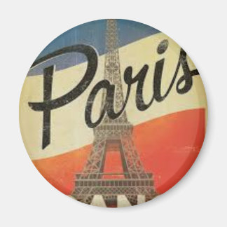 Imán París Francia Vintage