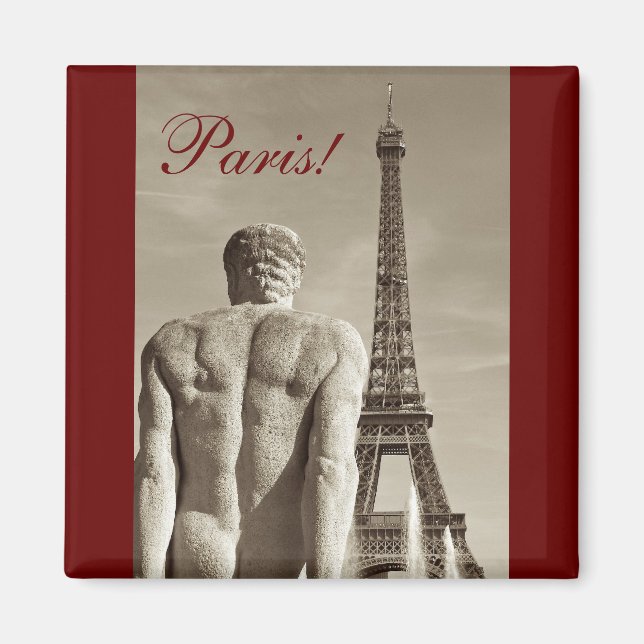Imán París ~ Fridge Magnet (Frente)