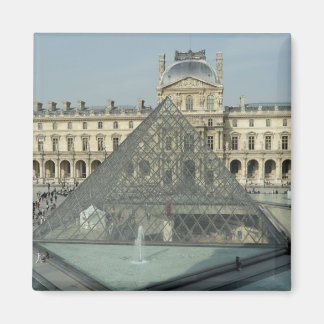 Imán Paris Louvre Glass