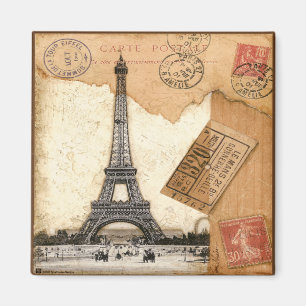 Imán París, marca postal
