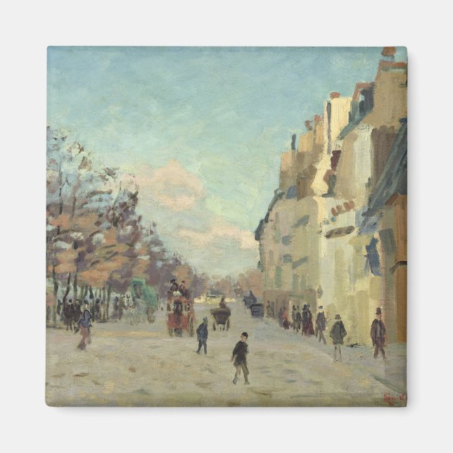 Imán París, Quai de Bercy, Efecto Nieve, c.1873-74 (Frente)