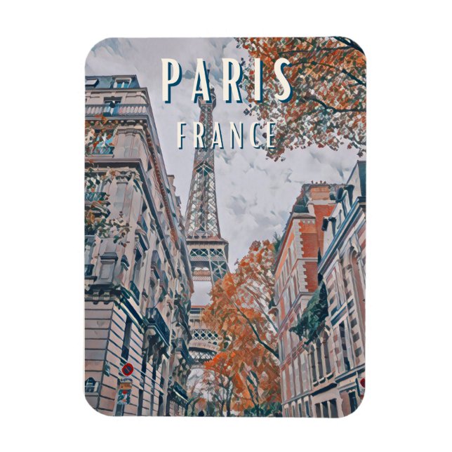 Imán París, ville de l'amour (Vertical)