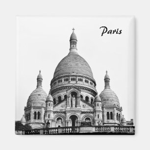 Imán París y Sacre Coeur, Iglesia de Montmartre / Fran