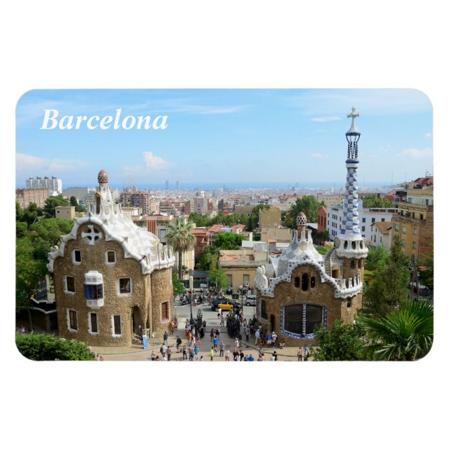 Imán Park Guell, Barcelona (Horizontal)