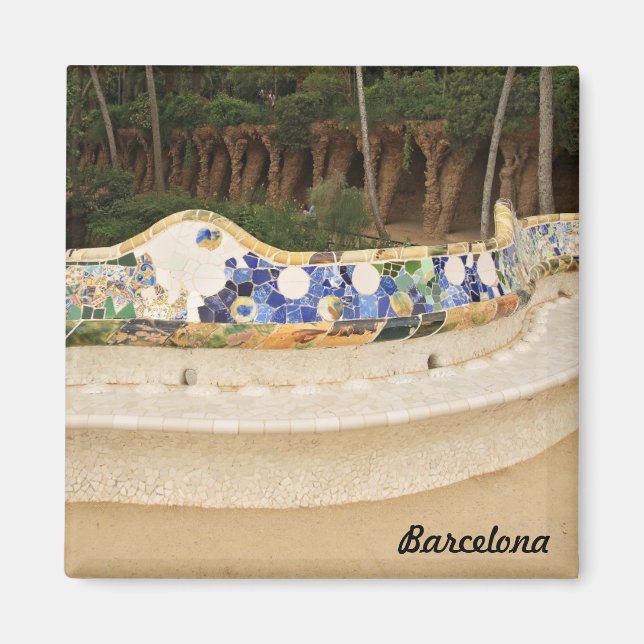 Imán Park Guell, Barcelona (Frente)