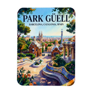 Imán Park Güell, Barcelona, Cataluña, España España