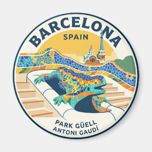 Imán Park Güell España
