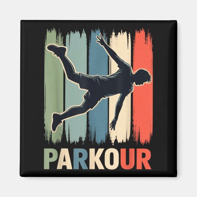 Imán Parkour, Urban Gymnast, Traceur, Runner  (Frente)