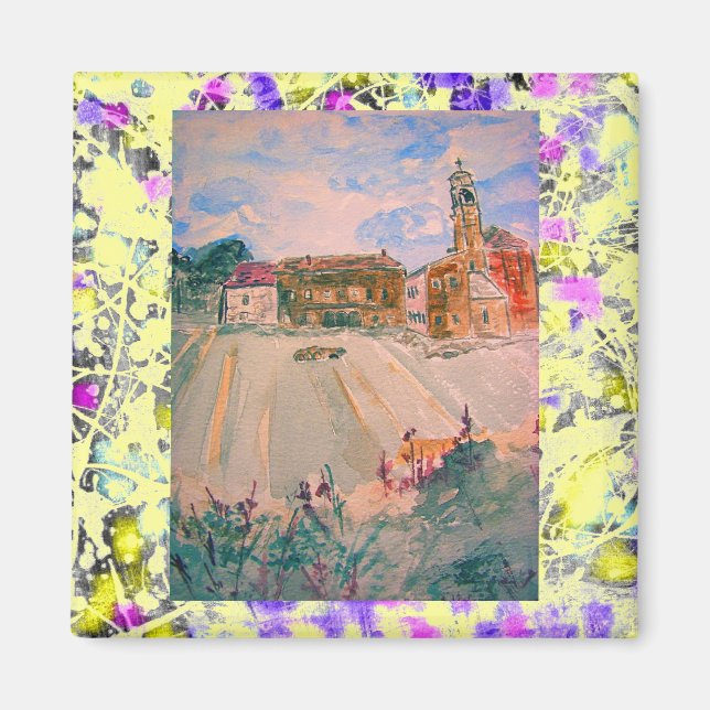 Imán parma italy drip (Frente)