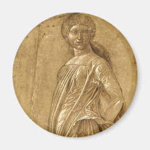 Imán Parnaso, Musa Bailando por Andrea Mantegna