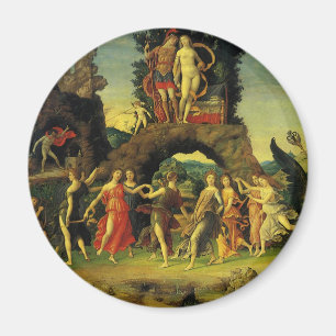 Imán Parnassus, Mars y Venus por Andrea Mantegna