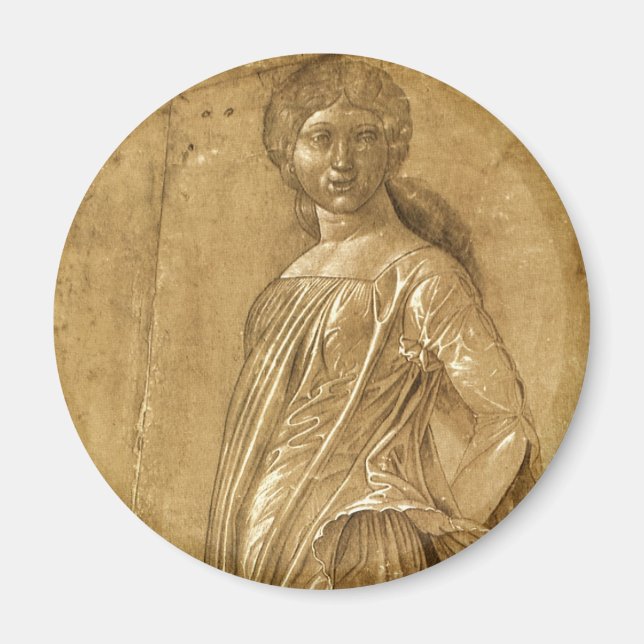 Imán Parnassus, Musa bailarina de Andrea Mantegna (Frente)