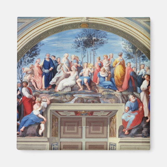 Imán Parnassus y el Disputa, de la Stanza della S (Frente)