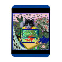 Parodia de pez dorado de Matisse