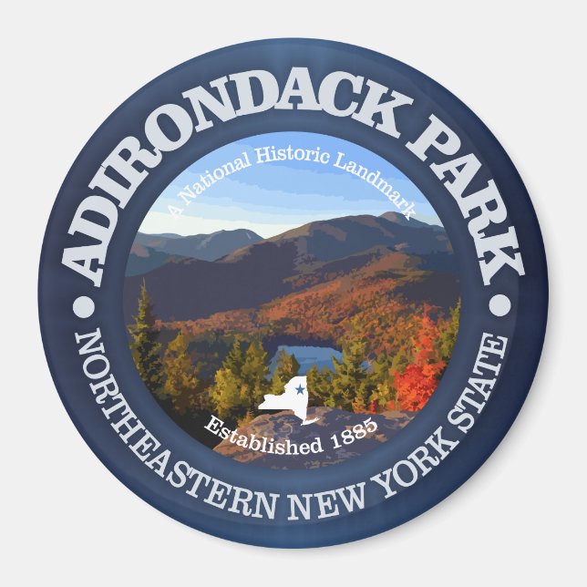 Imán Parque Adirondack (Frente)