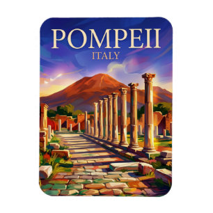 Imán Parque Arqueológico de Pompeya Italia