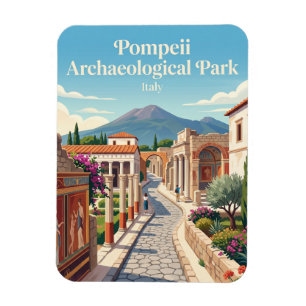 Imán Parque Arqueológico de Pompeya Italia