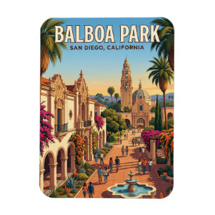 Imán Parque Balboa California