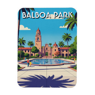 Imán Parque Balboa San Diego CA Viajes