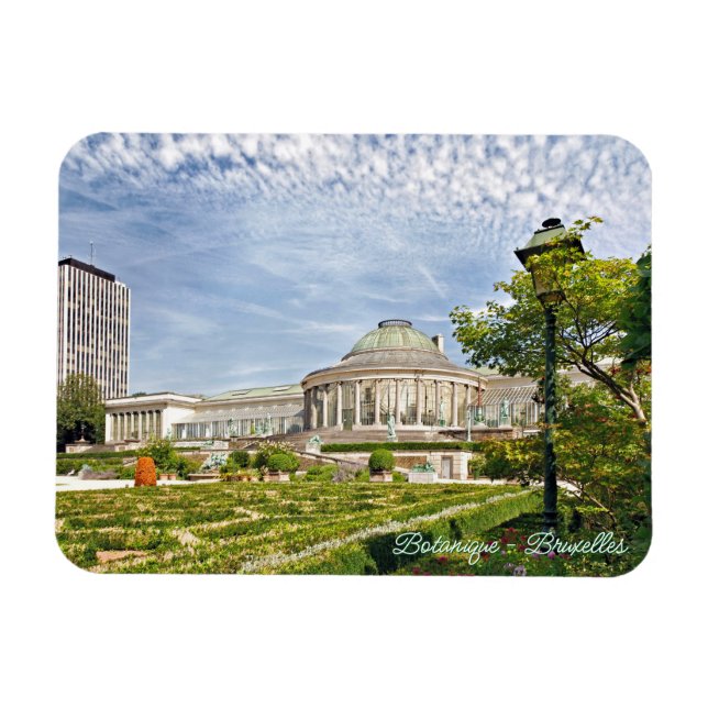 Imán parque Botanique en Bruselas (Horizontal)