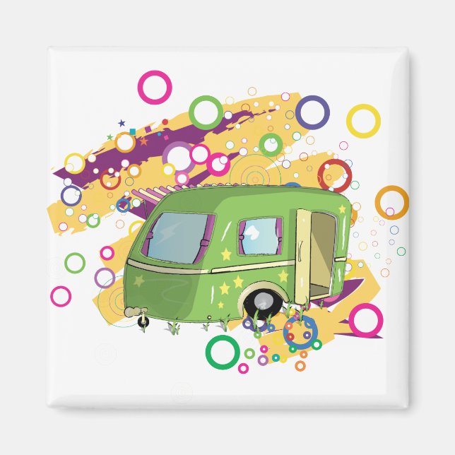 Imán parque de caravanas (Frente)