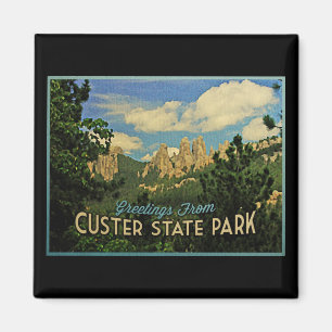 Imán Parque de estado de Custer