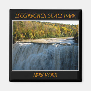 Imán Parque de estado de Letchworth - caídas del centro