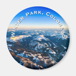 Imán Parque de Invierno, Colorado Magnet