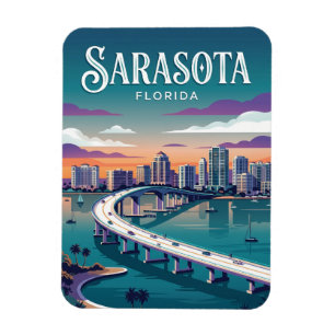 Imán Parque de la ribera de la bahía de Sarasota EE. UU