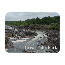 Imán Parque de las Grandes Cataratas Río Potomac en Mat