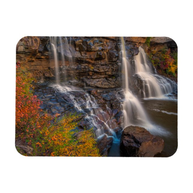 Imán Parque Estatal Blackwater Falls | Virginia Occiden (Horizontal)