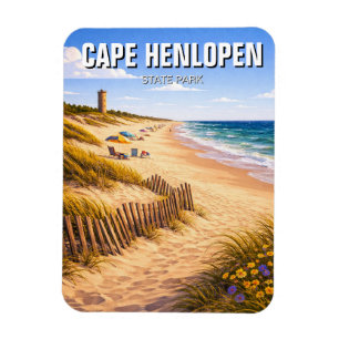 Imán Parque Estatal Cape Henlopen Delaware