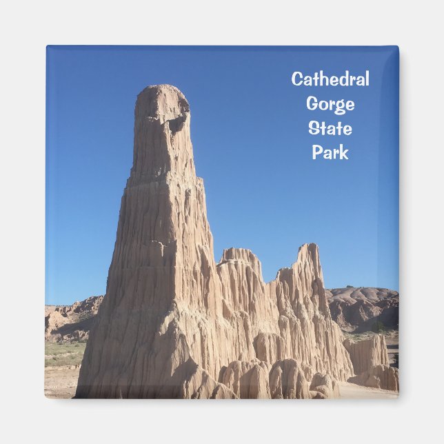 Imán Parque Estatal Catedral Gorge - Nevada (Frente)