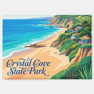 Imán Parque Estatal Crystal Cove California
