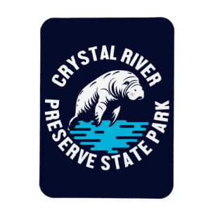 Imán Parque Estatal Crystal River Preserve