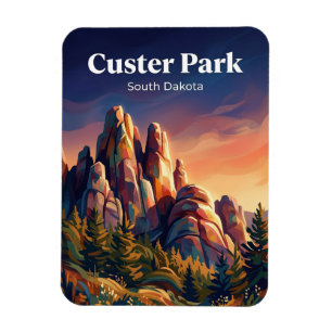 Imán Parque Estatal Custer Dakota del Sur