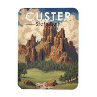 Parque Estatal Custer Dakota del Sur Viaje de arte
