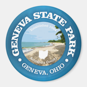 Imán Parque Estatal de Ginebra