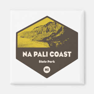 Imán Parque Estatal de la Costa de Nā Pali Hawaii