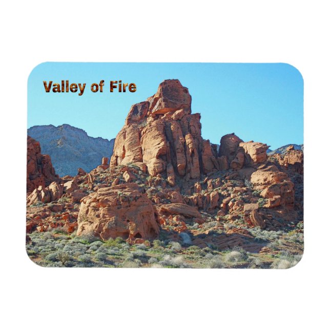 Imán Parque Estatal del Valle del Fuego (Horizontal)